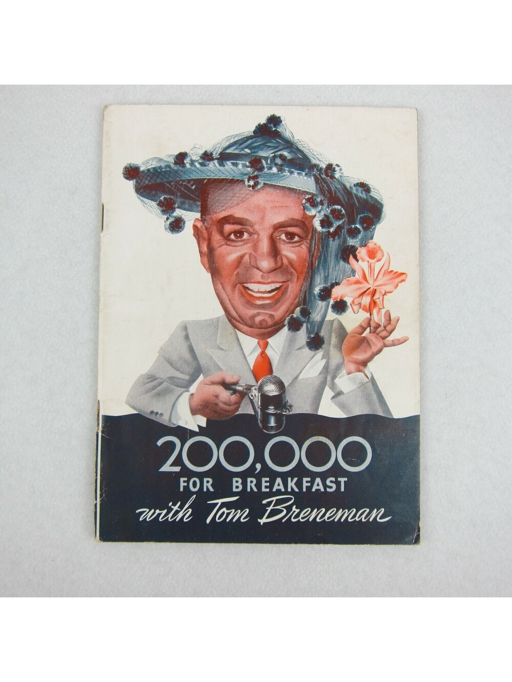 Vintage 1943 Tom Breneman 200,000 For Breakfast at Sardi's Book Jokes & Stories
